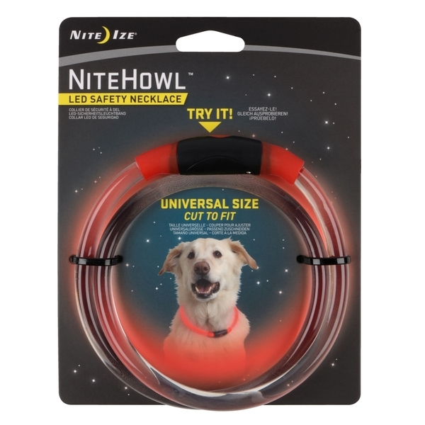 Nite Ize COLLAR DOG PLSTC 27""L NHO-10-R3